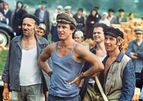 «Человек из мрамора». Реж. Анджей Вайда, 1977